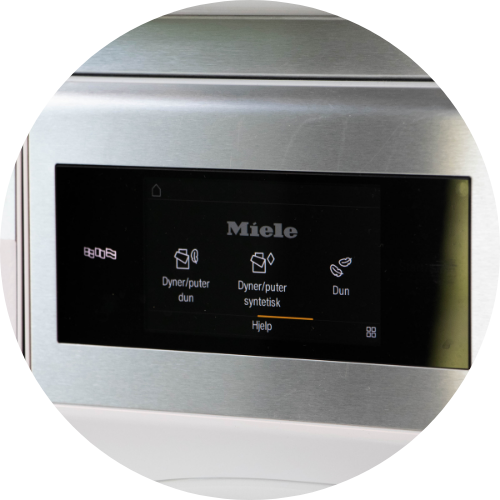 Washing and drying programs at Clean Kokos laundromat.