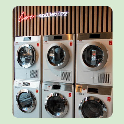 Industrial machines from Miele. Industrial machines from Miele.