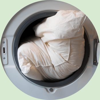 Maskinkapasitet hos Clean Kokos er åtte kilo.