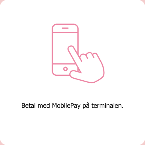 Hos Clean Kokos sine selvbetjente vaskerier kan du betale med MobilePay på terminalen. 