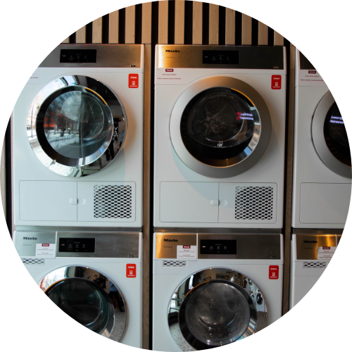 Prisen for en vask eller en tørk hos Clean Kokos er 60 kroner. Prisen for en vask eller en tørk hos Clean Kokos er 60 kroner.