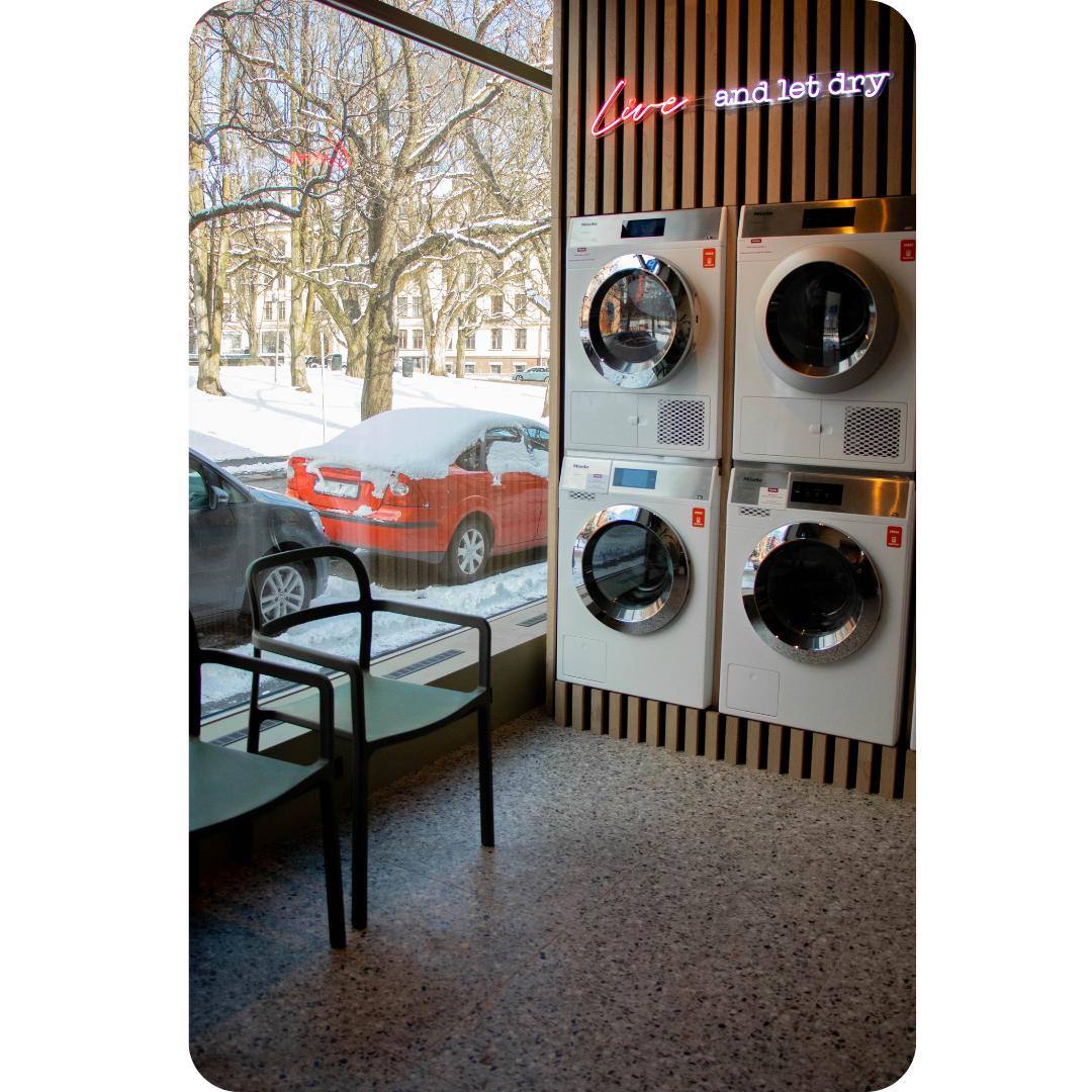 Clean Kokos selvbetjente vaskerier i Oslo og Bergen. 